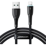 JOYROOM Кабел Joyroom SA32-AL3 Starry, USB към Lightning, 3A, 1m, черен (6956116759766)