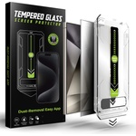 Techsuit Протектор за Samsung Galaxy S24 Ultra - Techsuit - [Съвместим с отключване с пръстов отпечатък] TitanGlass CrystalHD - Privacy (KF2349496)