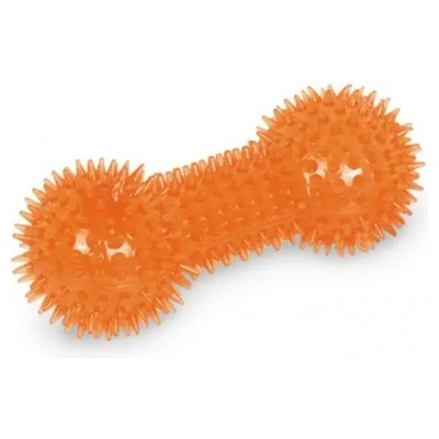 NOBBY Играчка TPR Spiky Dumbbell 15 см оранжев NOBBY Германия 60057