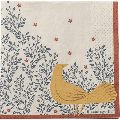 Bloomingville Хартиени салфетки Hezha 33 см 20 бр (82058607)