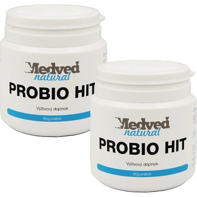 Medveď natural Probio HIT 2 x 60 g