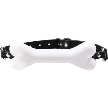 Image 1 of LateToBed BDSM Line Bone Ball Gag White