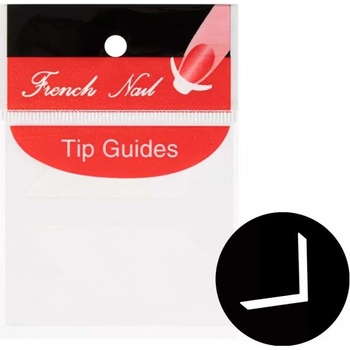 Starnails Samolepicí šablony na francouzskou manikúru, Shape 04 28ks