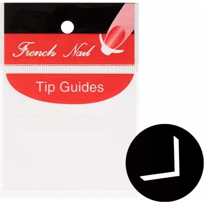 Starnails Samolepicí šablony na francouzskou manikúru, Shape 04 28ks