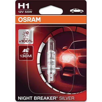 Osram Night Breaker Silver H1 P14,5S 12V 55W