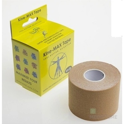 KineMax Tape Super-Pro Cotton bežová 5 cm x 5 m