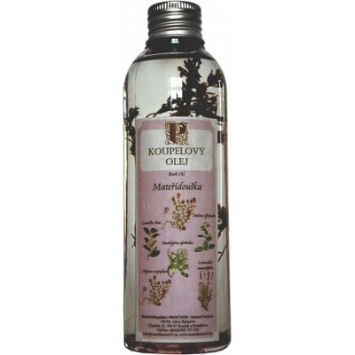 Procyon Botanico koupelový olej Mateřídouška s bylinou 200 ml