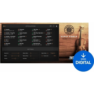 Impact Soundworks Traveler Series: Gypsy Fiddle (Digitálny produkt)
