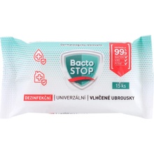 BactoSTOP Dezinf.vlhčené ubr 15 ks