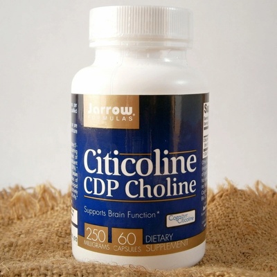 Jarrow Formulas CDP cholin Citikolin 250 mg 60 kapslí