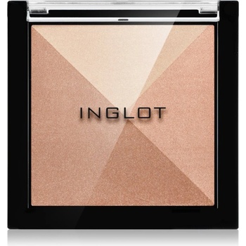 Inglot Multicolour System Highlighting & Bronzing Powder озаряваща и бронзираща палитра цвят 12 8.8 гр