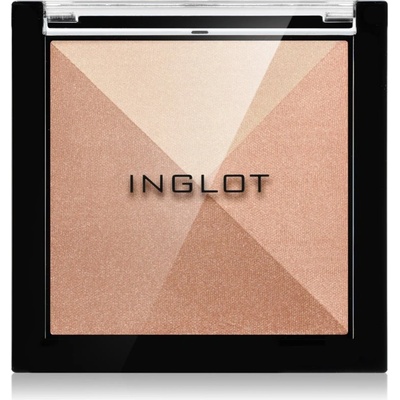 Inglot Multicolour System Highlighting & Bronzing Powder озаряваща и бронзираща палитра цвят 12 8.8 гр