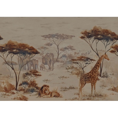 Rasch 363692 vliesová fototapeta African Queen III - 3,71 x 2,65 m