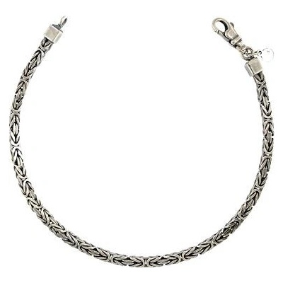 INFINITYSILVER Stříbrný náramek královský SB21232821