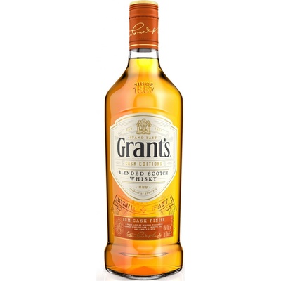 Grant's Rum Cask Finish 40% 0,7 l (holá láhev)