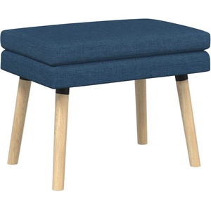 vidaXL Двойно легло Синьо 60 x 40 x 46 см Текстил (42038425)