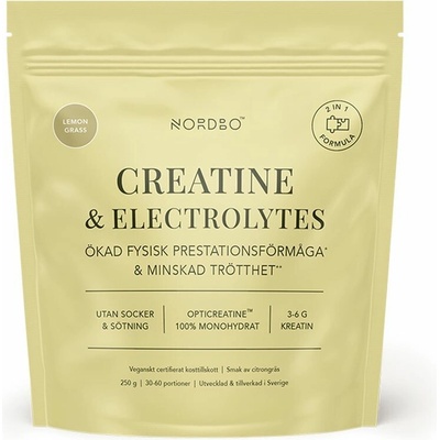 Nordbo Creatine and Electrolytes 250 g