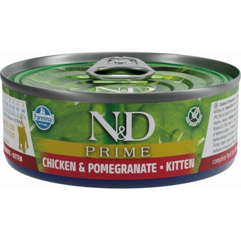N&D Cat Prime Kitten Chicken & Pomegranate 80 g