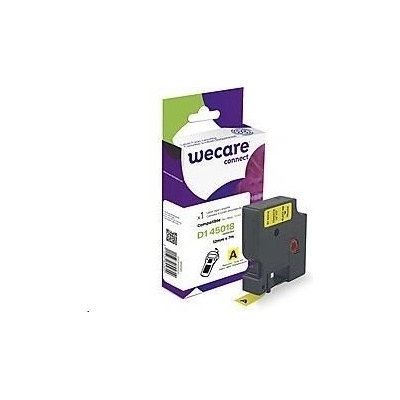 páska "wecare" DYMO S0720580, 45018 D1,Black/Yellow,12mm*7m K80003W4
