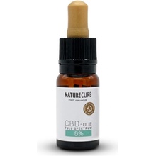 Nature Cure Full Spectrum Raw CBD olej 5 % 10 ml 500 mg