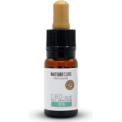 Nature Cure Full Spectrum Raw CBD olej 5 % 10 ml 500 mg