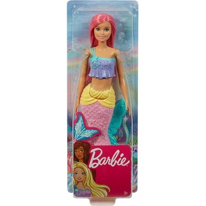 Barbie Кукла Barbie Dreamtopia - РУСАЛКА (Розова коса) (GGC09)