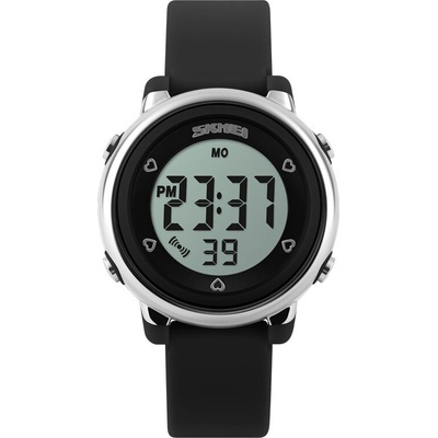 Skmei Детски часовник SKMEI Ivy, Дигитален, Черен, Различни цветове (SKMEI-1100-KIDS-BLACK)