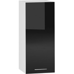 Bogdan Furniture Europe Горен шкаф b 30/72-e20, черен гланц - bogdanmebel
