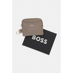 HUGO BOSS портфейл дамски от имитация на кожа Sandy Zip Cardholder (50567623) - answear - 136,89 лв