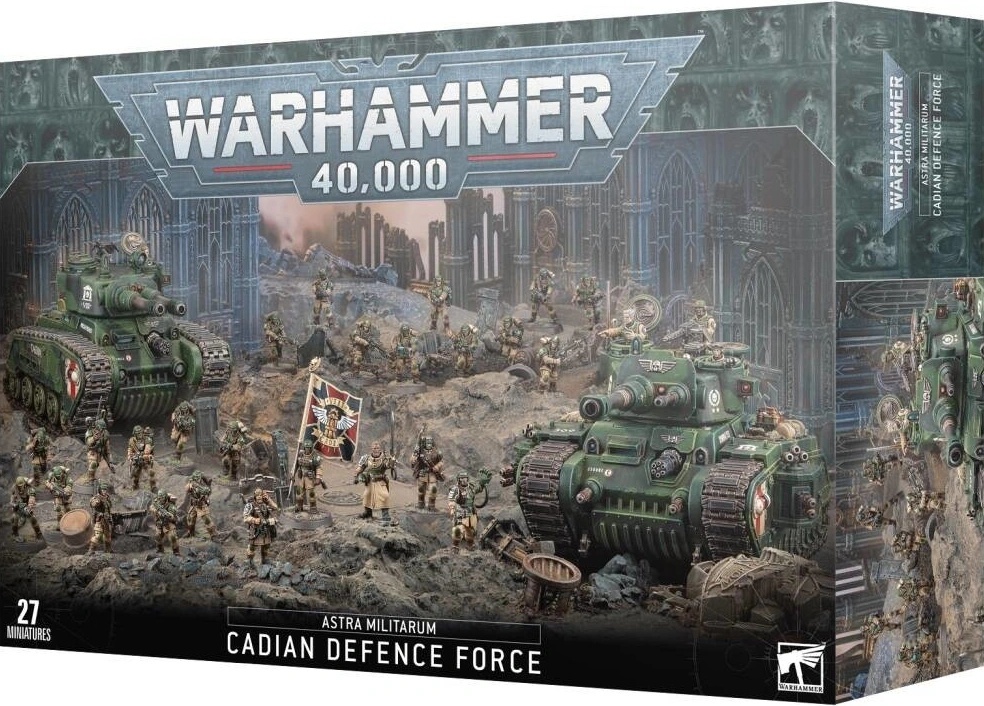 GW Warhammer 40000: Astra Militarum Cadian Defence Force - Heureka.cz
