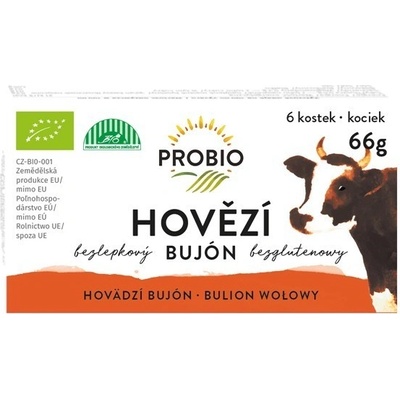 Probio Bio Bujón hovězí kostky 6 x 0,5 l 66 g