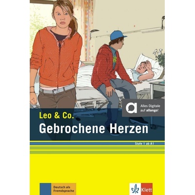 Gebrochene Herzen (A1) – Buch + MP3 allango.net Klett nakladatelství