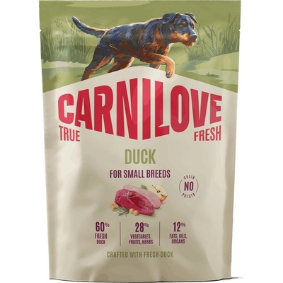 Carnilove True Fresh Dog Dry Duck for Adult Small Breeds 1,5 kg