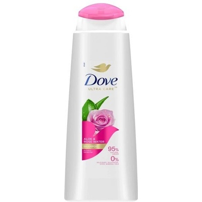 Dove Aloe&Rose Water dámsky šampón na vlasy 400 ml