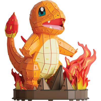 Pokémon 4D Build FDP FAP Pokemon Charmander GML 3D пъзел 241 броя Анимации (6075063)