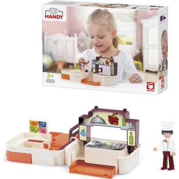 efko Igráček Handy Kuchyně s kuchařem a příslušenstvím