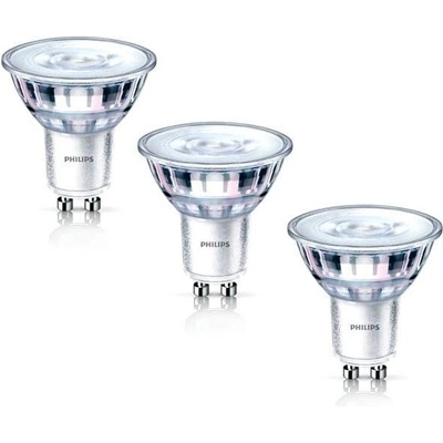 Philips LED Classic spot 4.6 – 50W, GU10, 2700 K, sada 3ks 929001215256