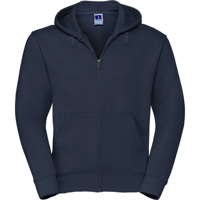 Russell mikina s kapucí 266M Authentic na zip pánská COT-10266M29000 Navy french