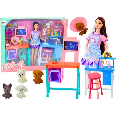LEAN Toys Sada Veterinářská péče Kancelářský nábytek Domácí zvířata – Zboží Mobilmania