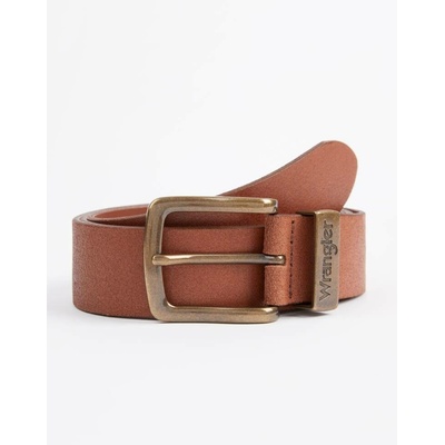 Wrangler opasek W0080US6K METAL LOOP COGNAC