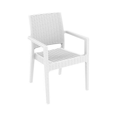 Mira-N Стол siesta ibiza ратан БЯЛ (0142118)