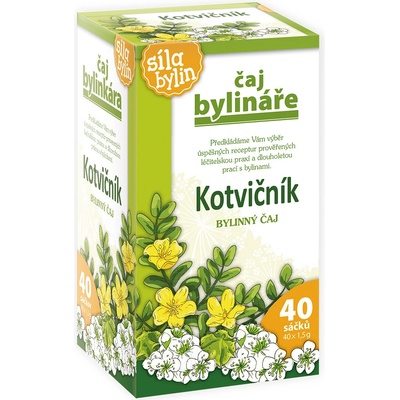 Čaj bylináře Kotvičník nálevové sáčky 40 x 1,5 g