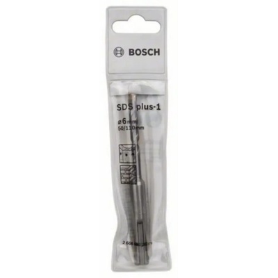 Bosch СВРЕДЛО bosch sds-plus-1 6x50x110 mm (6949509205810)