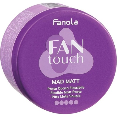 Fanola Fan Touch Mad Matt Paste matná silno fixačná pasta na vlasy 100 ml