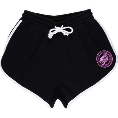 Santa Cruz kraťasy Check Outline Ringed Dot short Black White