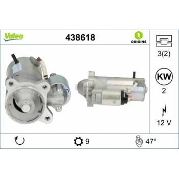 Štartér VALEO 438618