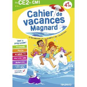Cahier de vacances 2026, du CE2 vers le CM1 8-9 ans (2026)