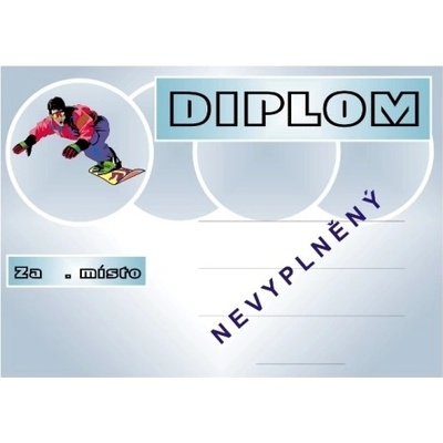 VIZINGR Snowboard diplom A4 č.7