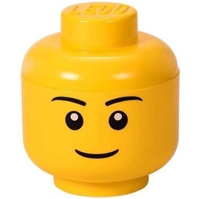 LEGO® Úložný box hlava S chlapec – Zbozi.Blesk.cz