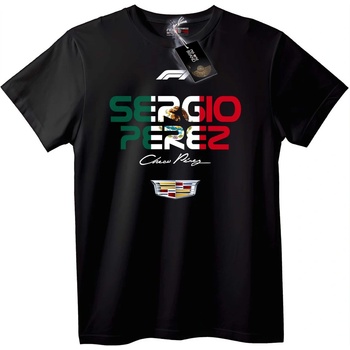 NOONEBRAND Тениска Sergio Perez F1 Състезания - 2XL, White